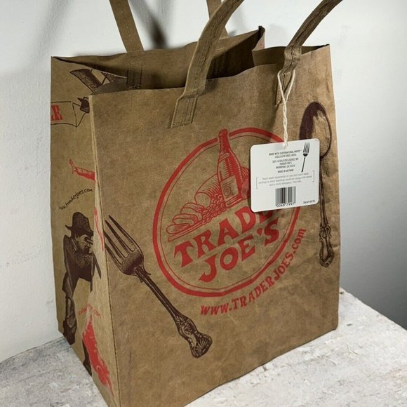 Trader Joe’s Washable Supernatural Paper Grocery Bag - Picture 1 of 4